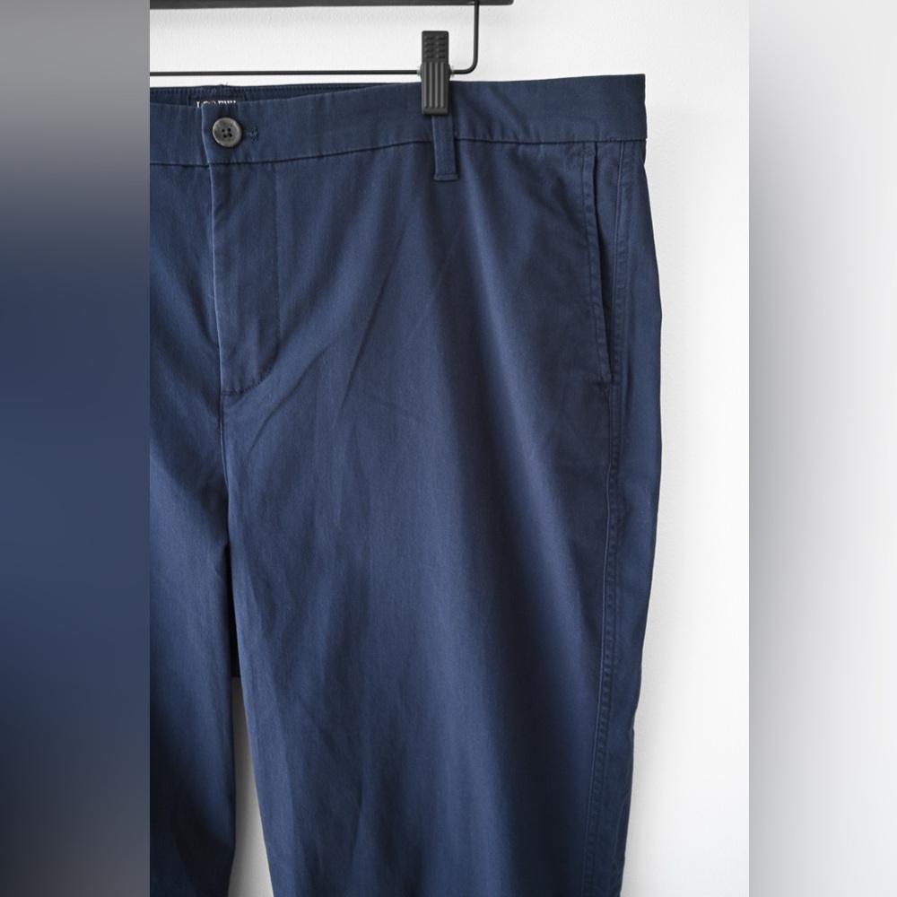 J Crew High Rise Girlfriend Chino Navy Pants - Picture 7 of 9